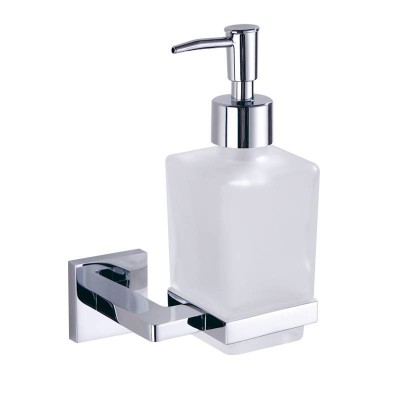 Liquid Soap Dispensers Frosted  Brass Head Toilet Shower Dispenser Bottles Hotel Bathroom Soap Dispenser